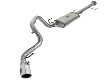 Load image into Gallery viewer, aFe MACH Force Xp 2.5in SS Cat-Back Single Side Exit Exhaust w/Polished Tips 07-14 Toyota FJ Cruiser - DTX Performance