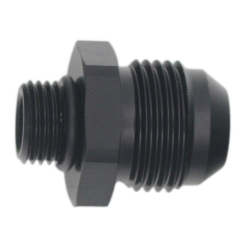 DeatschWerks 6AN ORB Male to 10AN Male Flare Adapter - Anodized Matte Black - DTX Performance