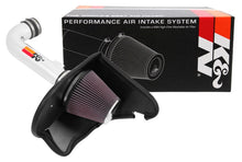 Load image into Gallery viewer, K&amp;N 16-17 Chevy Camaro 3.6L Silver Typhoon Short Ram Intake - DTX Performance