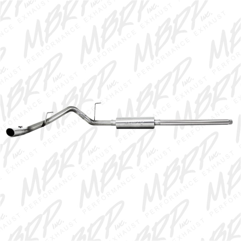 MBRP 2004-2008 Ford F150 EC/CC-SB Cat Back Single Side - DTX Performance