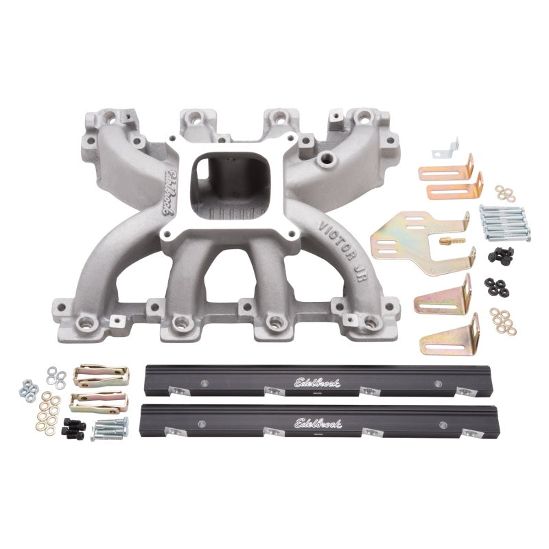 Edelbrock Manifold LS1 Victor Jr EFI w/ Fuel Rails for GM Gen III - DTX Performance