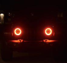 Load image into Gallery viewer, Oracle Jeep Wrangler JL/Gladiator JT LED Surface Mount Headlight Halo Kit - White - DTX Performance