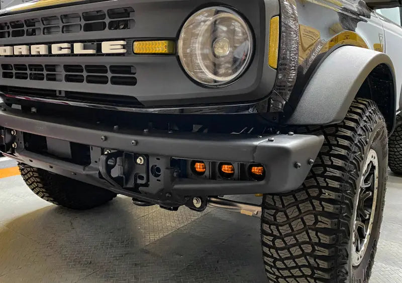 Oracle High 21-22 Ford Bronco Triple LED Fog Light kit for Steel Bumper - DTX Performance