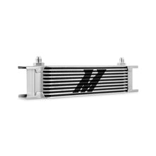 Load image into Gallery viewer, Mishimoto Universal -6AN 10 Row Oil Cooler - Silver - DTX Performance