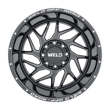 Load image into Gallery viewer, Weld Off-Road W117 20X12 Fulcrum 5X127 5X139.7 ET-44 BS4.75 Gloss Black MIL 87.1 - DTX Performance