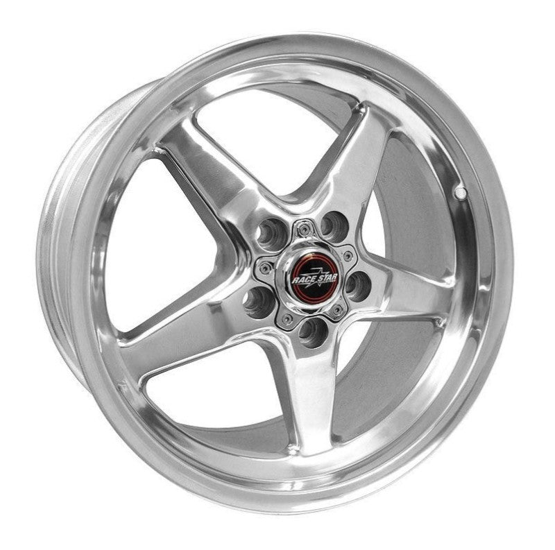 Race Star 92 Drag Star 17x10.50 5x4.50bc 7.63bs Direct Drill Polished Wheel - DTX Performance