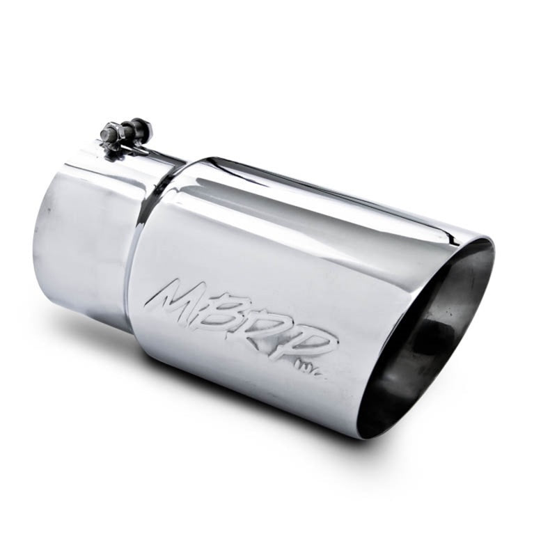 MBRP Universal Tip 6 O.D. Dual Wall Angled 5 inlet 12 length - DTX Performance