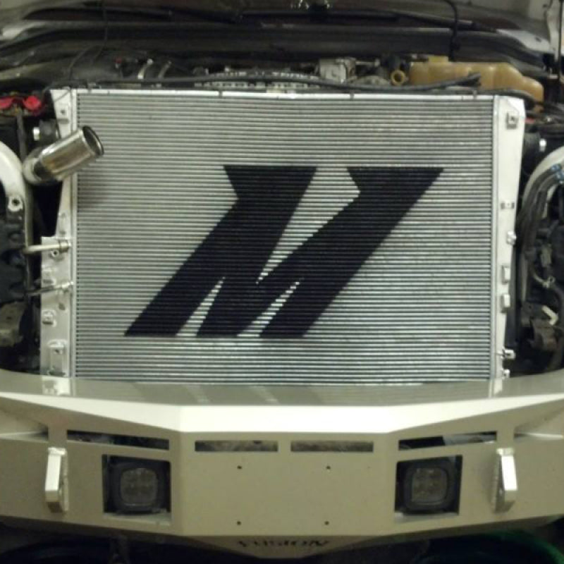 Mishimoto 08-10 Ford 6.4L Powerstroke Radiator - Version 2 - DTX Performance