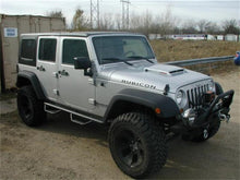 Load image into Gallery viewer, N-Fab Nerf Step 07-17 Jeep Wrangler JK 4 Door All - Tex. Black - W2W - 3in - DTX Performance