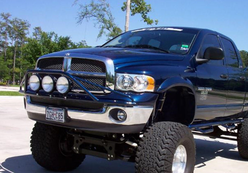 N-Fab Pre-Runner Light Bar 02-08 Dodge Ram 2500/3500 02-03 1500 - Gloss Black - DTX Performance