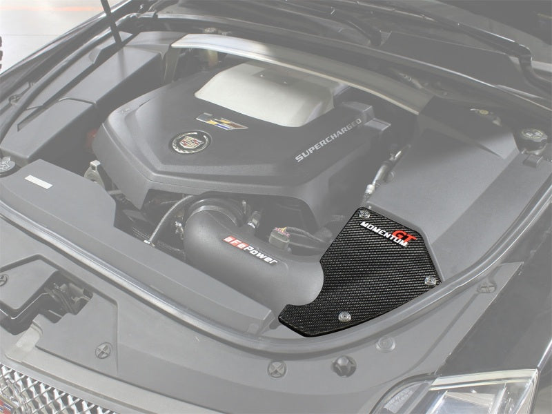 aFe Momentum GT Carbon Fiber Intake System Housing Cover 09-15 Cadillac CTS-V V8-6.2L (sc) - DTX Performance