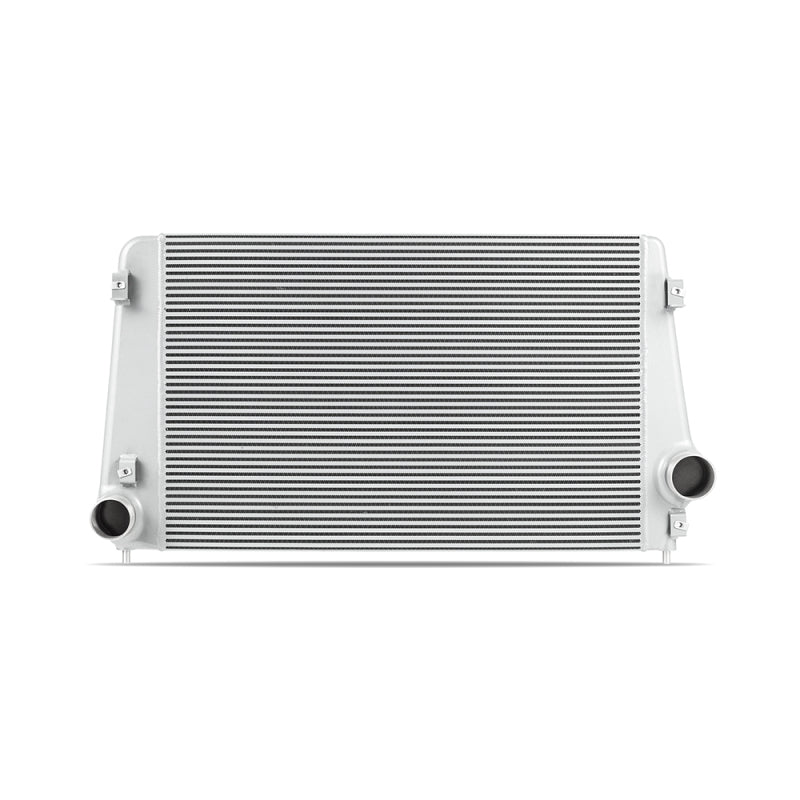 Mishimoto 17-19 GM L5P Duramax Intercooler Kit - Silver w/ Polished Pipes - DTX Performance