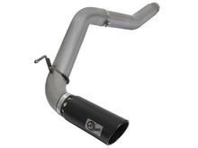 Load image into Gallery viewer, aFe LARGE BORE HD 5in DPF-Back SS Exhaust w/ Black Tip 2016 Nissan Titan 5.0L V8 (td) CC SB - DTX Performance