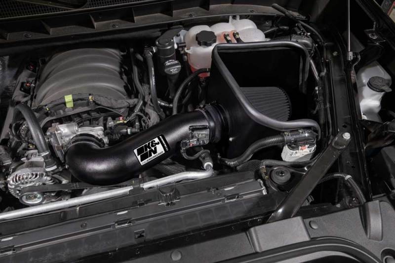 K&N 2019 Chevrolet Silverado 1500 5.3L V8 Black Performance Intake Kit - DTX Performance