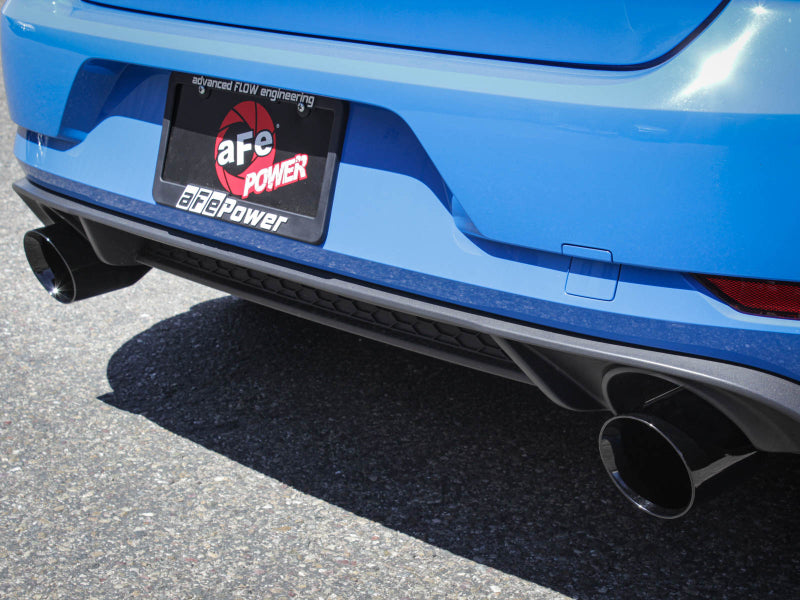 aFe 18-20 VW GTI (MK7.5) 2.0L MACH Force-Xp 3in to 2.5in 304 SS Axle-Back Exhaust System-Black Tips - DTX Performance