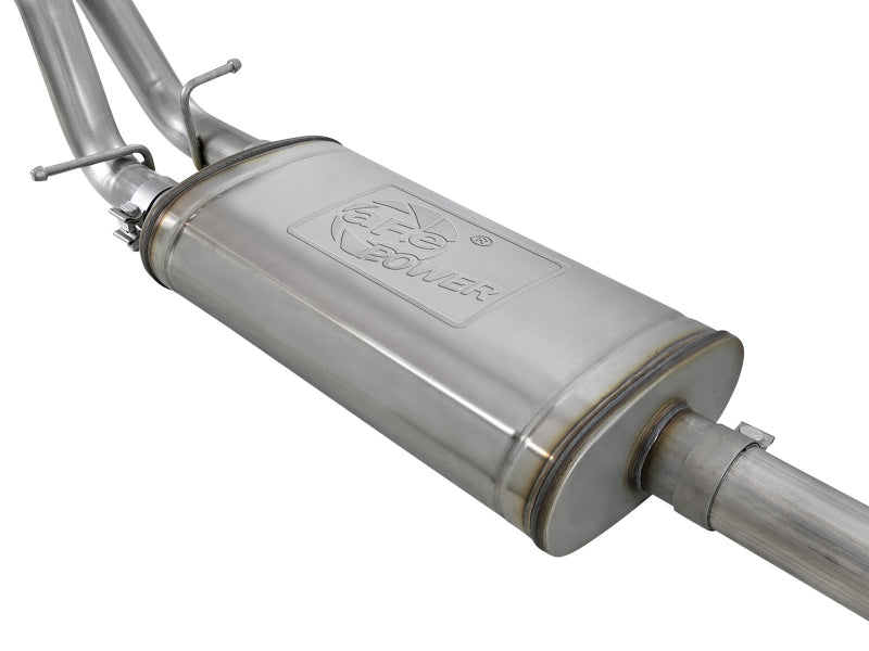 aFe Gemini XV 3in 304 SS Cat-Back Exhaust w/ Cutout 19-21 GM Silverado/Sierra 1500 V8 - DTX Performance