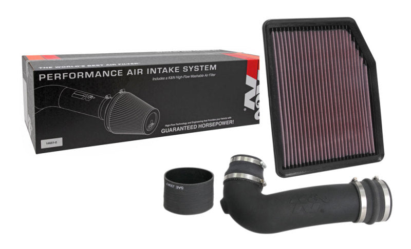 K&N 19-20 GM 1500 V8-5.3L/6.2L 57 Series FIPK Performance Intake Kit - DTX Performance