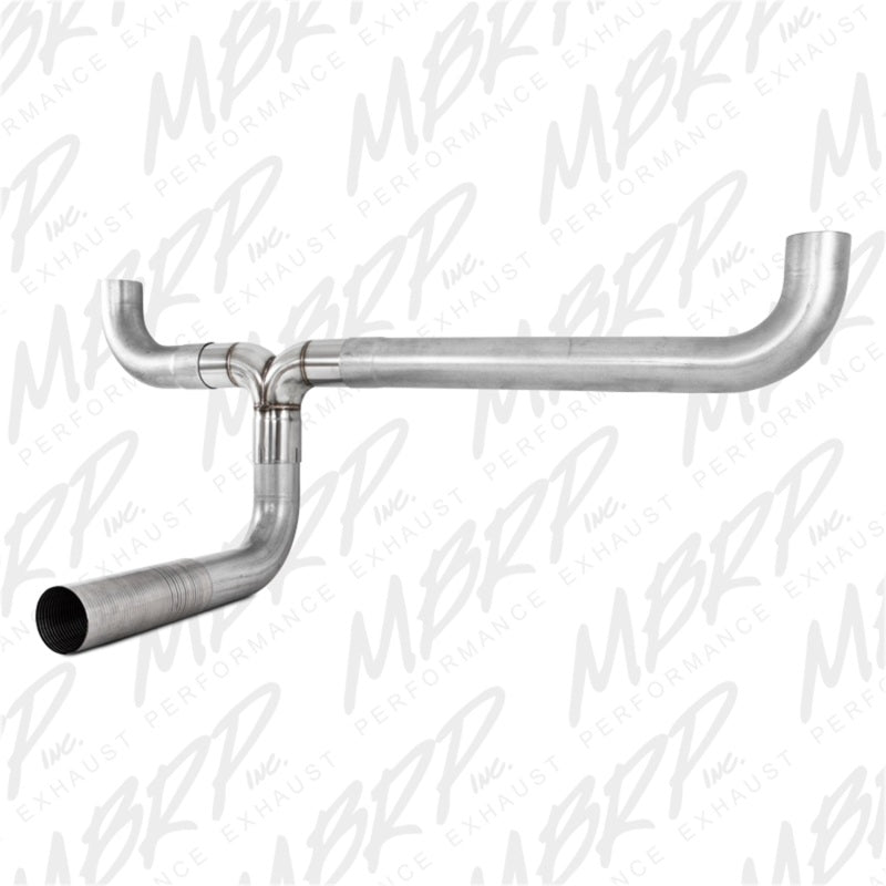 MBRP Universal Full size Pickup T pipe kit AL - DTX Performance