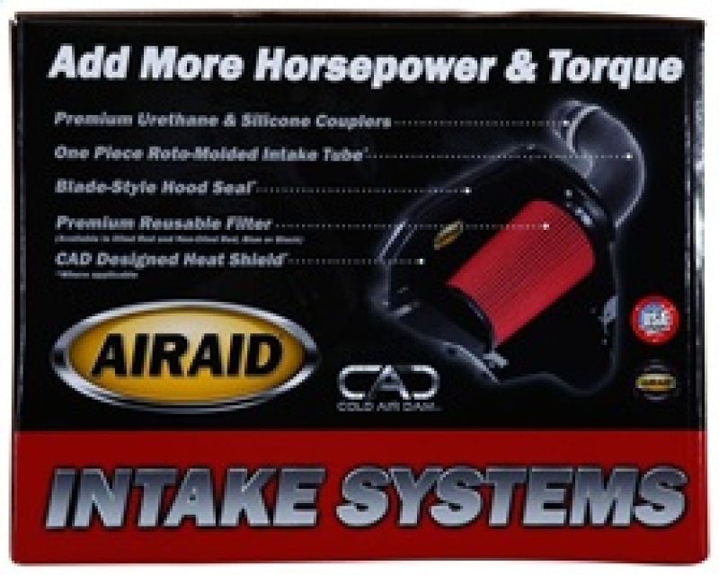 Airaid 11-13 Ford F-150 5.0L Airaid Jr Intake Kit - Dry / Red Media - DTX Performance