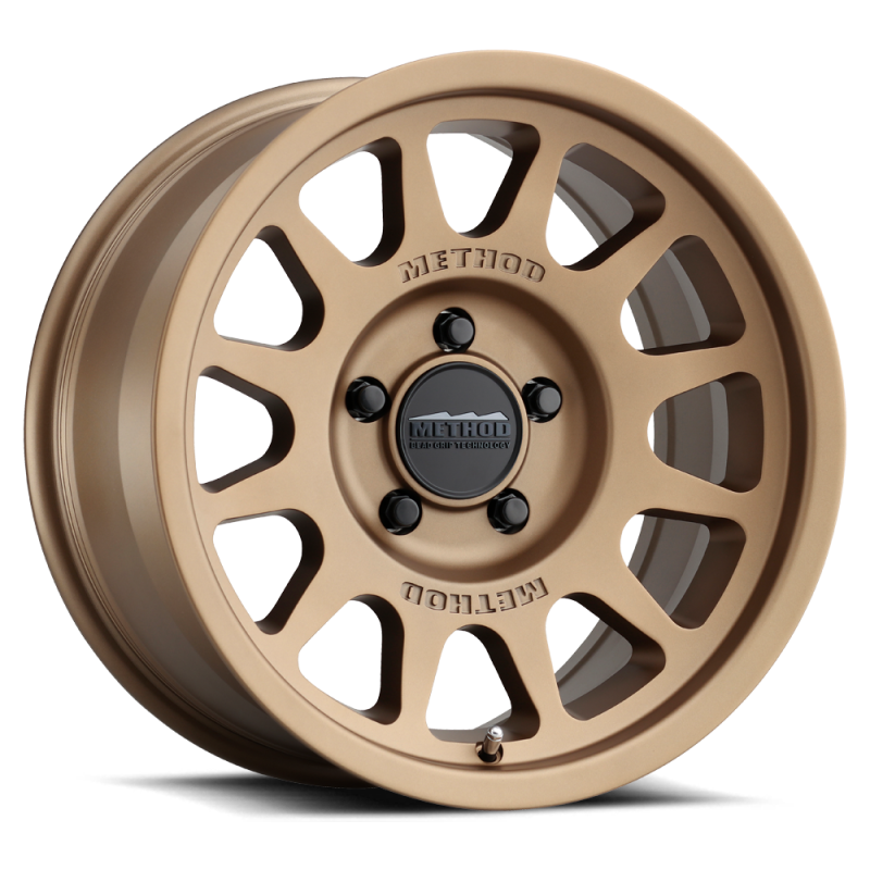 Method MR703 15x7 +15mm Offset 5x100 56.1mm CB Method Bronze Wheel - DTX Performance