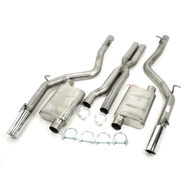 JBA 12-14 Chrysler 300C SRT8 6.1L/6.4L 409SS Dual Rear Exit Cat-Back Exhaust - DTX Performance