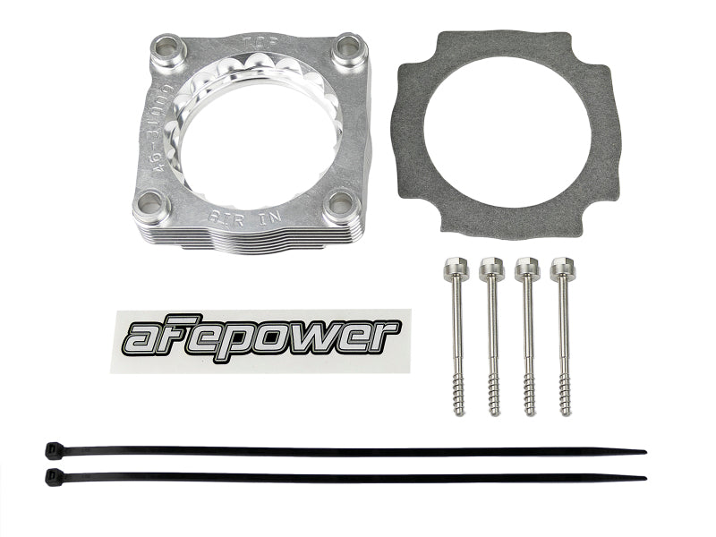 aFe Silver Bullet Throttle Body Spacer 12-15 BMW 328i (F30) L4-2.0L N20/N26 - DTX Performance