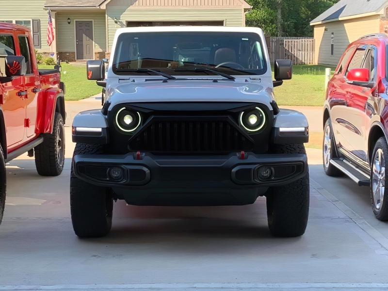 Oracle Jeep JL/Gladiator JT Oculus Switchback Bi-LED Projector Headlights - Amber/White Switchback - DTX Performance