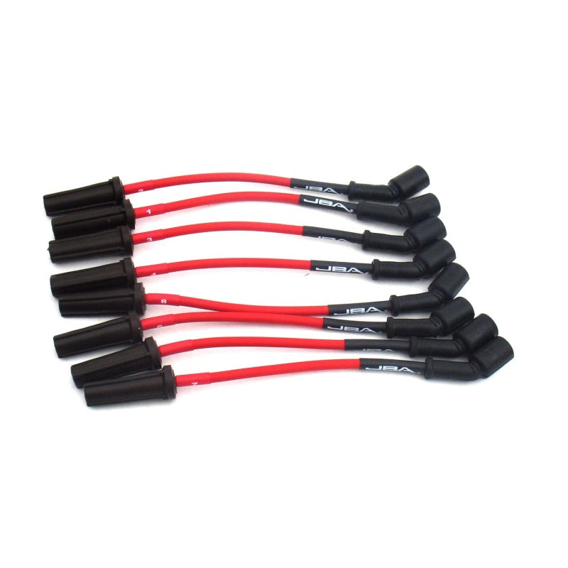 JBA 99-06 GM Truck 4.8L/5.3L/6.0L Ignition Wires - Red - DTX Performance