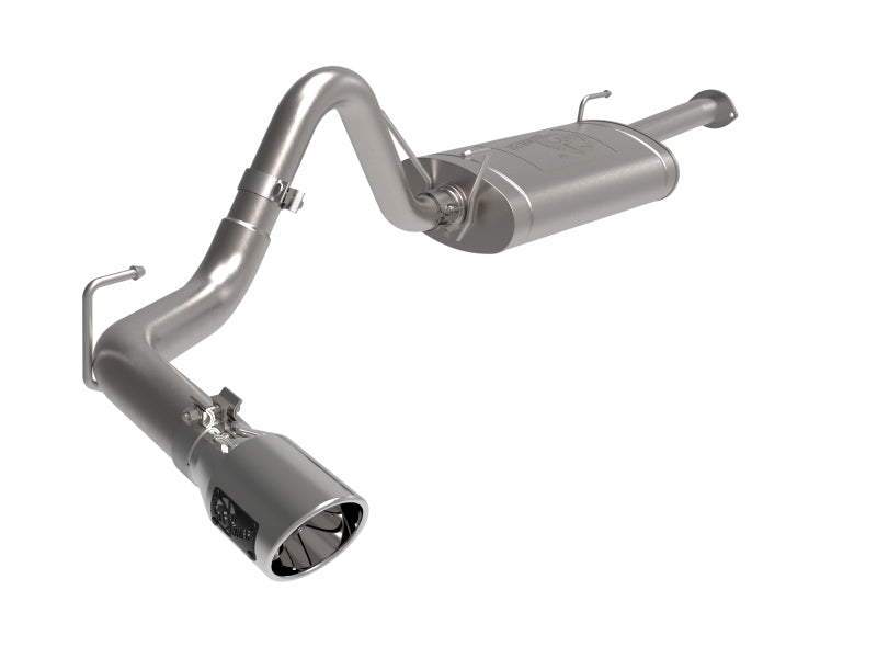 aFe 16-22 Toyota Tacoma Apollo GT Series 2.5in. - 3in. 409 SS Cat-Back Exhaust w/ Polished Tip - DTX Performance