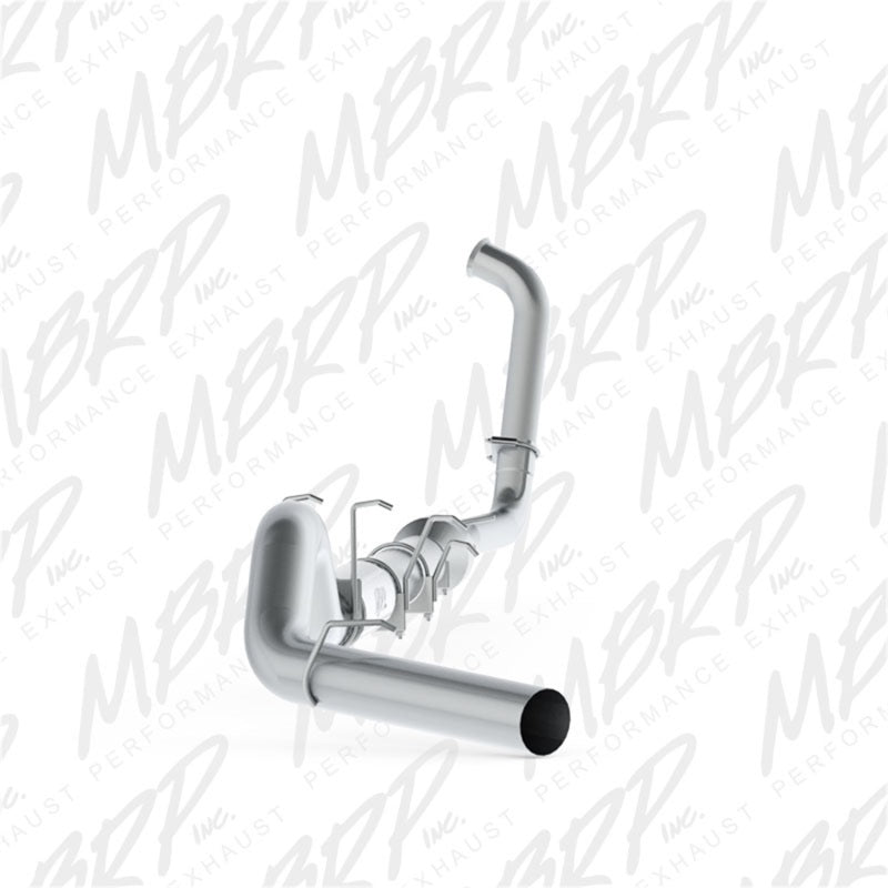 MBRP F-250/350 6.0L EC/CC 5in Turbo Back (Stock Cat) Single Side Exit AL - DTX Performance