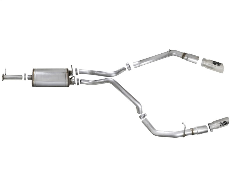 aFe MACH Force-Xp 3in 409 SS Cat-Back Exhaust 2019 RAM 1500 V8-5.7L w/ Polished Tip - DTX Performance