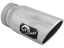 Load image into Gallery viewer, aFe Diesel Exhaust Tip Bolt On Polished 5in Inlet x 6in Outlet x 12in Long - DTX Performance