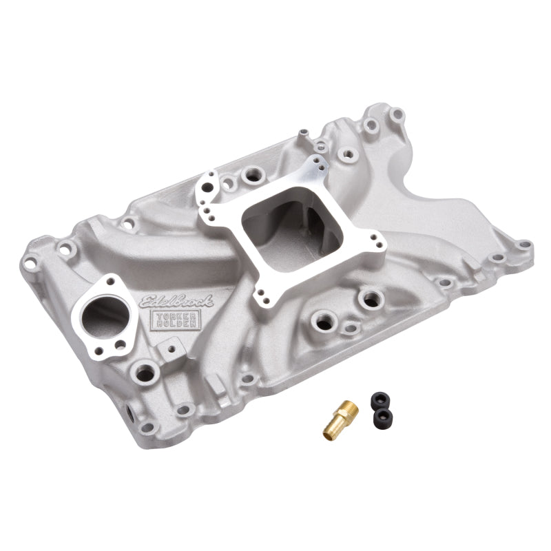 Edelbrock Manifold Torker Holden 308 CI V8 Satin - DTX Performance