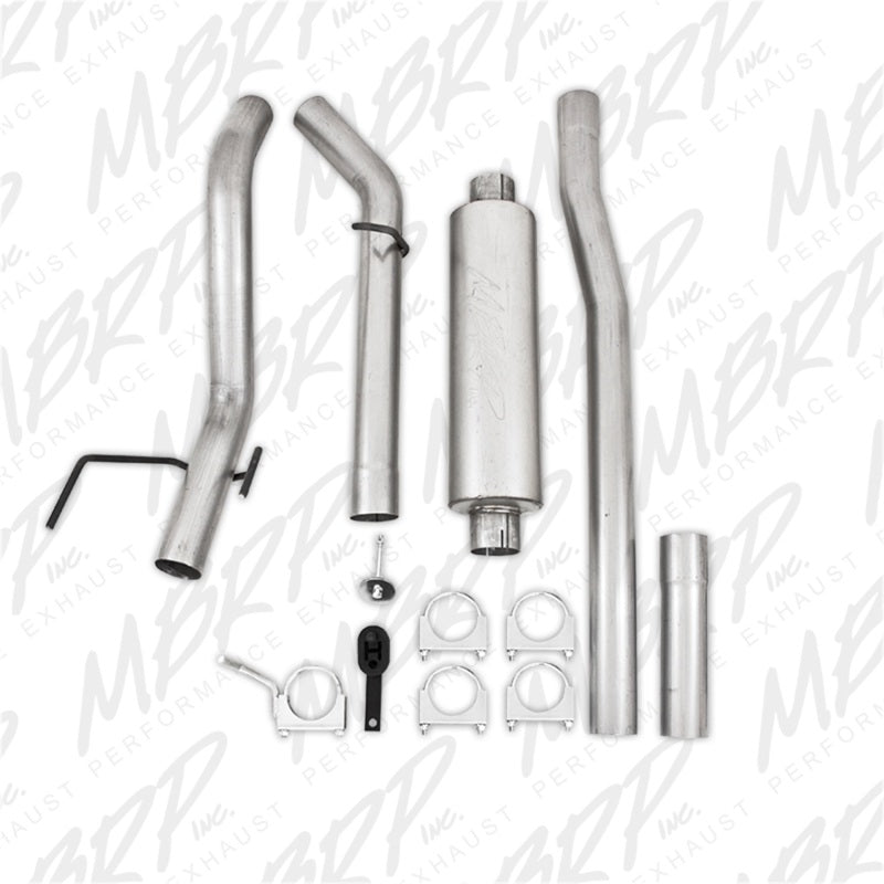 MBRP 03-13 Ram Hemi 2500/3500 5.7L Alum 3in Cat Back Single Side Exit - DTX Performance