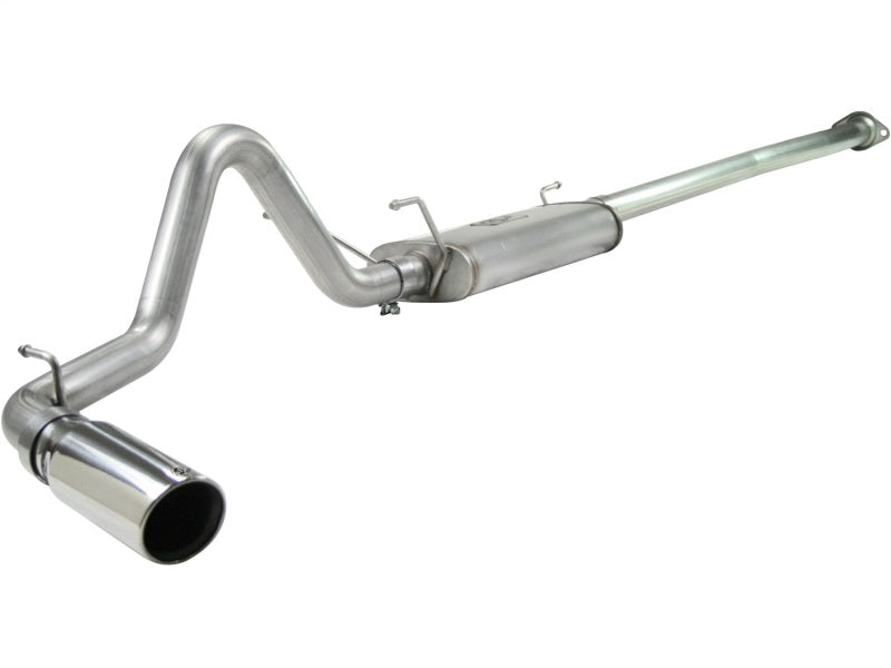 aFe MACHForce XP 2.5in 409SS Cat Back Exhaust w/ 304SS Polished Tip 05-13 Toyota Tacoma V6 4.0L - DTX Performance