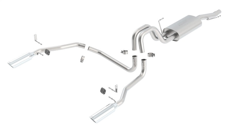 Borla 05-08 Ford F-150 66in/78in Bed 4dr SS Catback Exhaust - DTX Performance