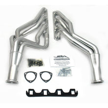 Load image into Gallery viewer, JBA 65-73 Ford Mustang 260-302 SBF 5 Speed T5/T56 1-3/4in Primary Silver Ctd Long Tube Header - DTX Performance