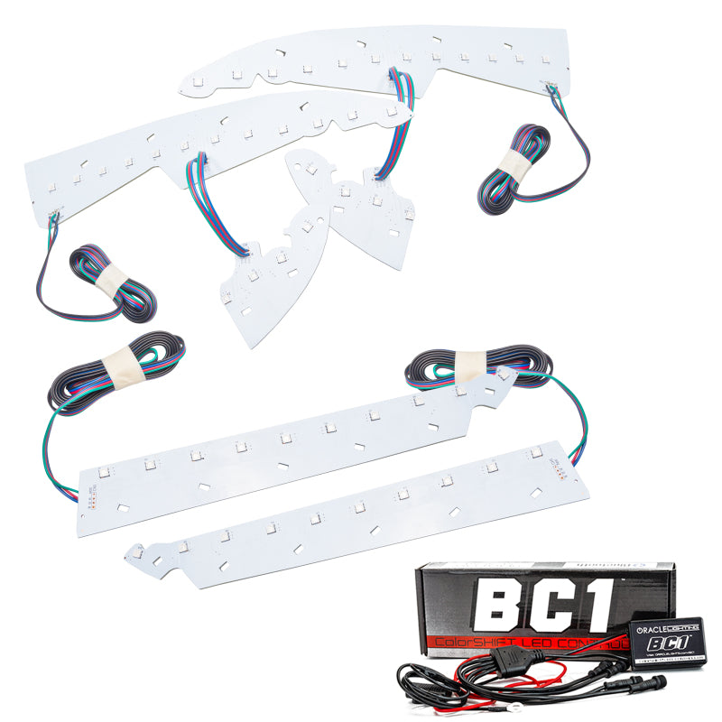 Oracle 14-15 GMC Sierra Headlight DRL Upgrade Kit - ColorSHIFT w/ BC1 Controller - DTX Performance