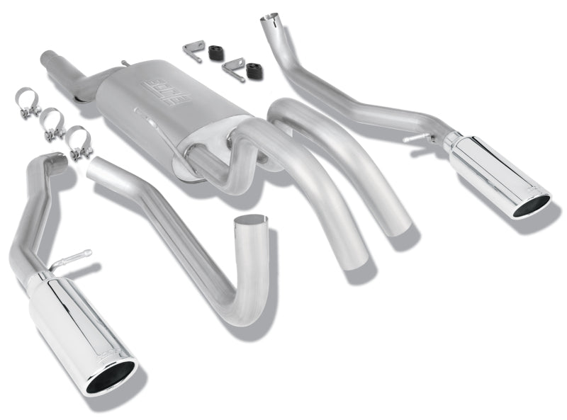 Borla 09 Ford F-150 Stainless Steel Touring Style Catback Exhaust - DTX Performance