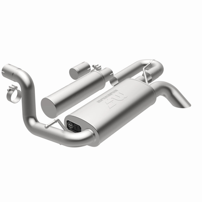 MagnaFlow 18-23 Jeep Wrangler JL 2.0L/3.6L Overland Series Axle-Back Exhaust - DTX Performance