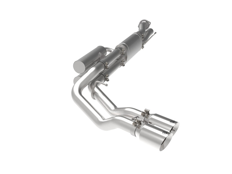 aFe Rebel Series 3in 409 SS Cat-Back Exhaust w/ Polish Tips 17-20 Ford F-250 V8 6.2L - DTX Performance