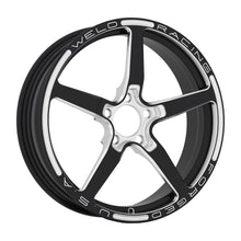 Load image into Gallery viewer, Weld Alumastar 1-Piece 18x6 / 5x4.75 BP / 4.25in. BS Black Wheel - DTX Performance