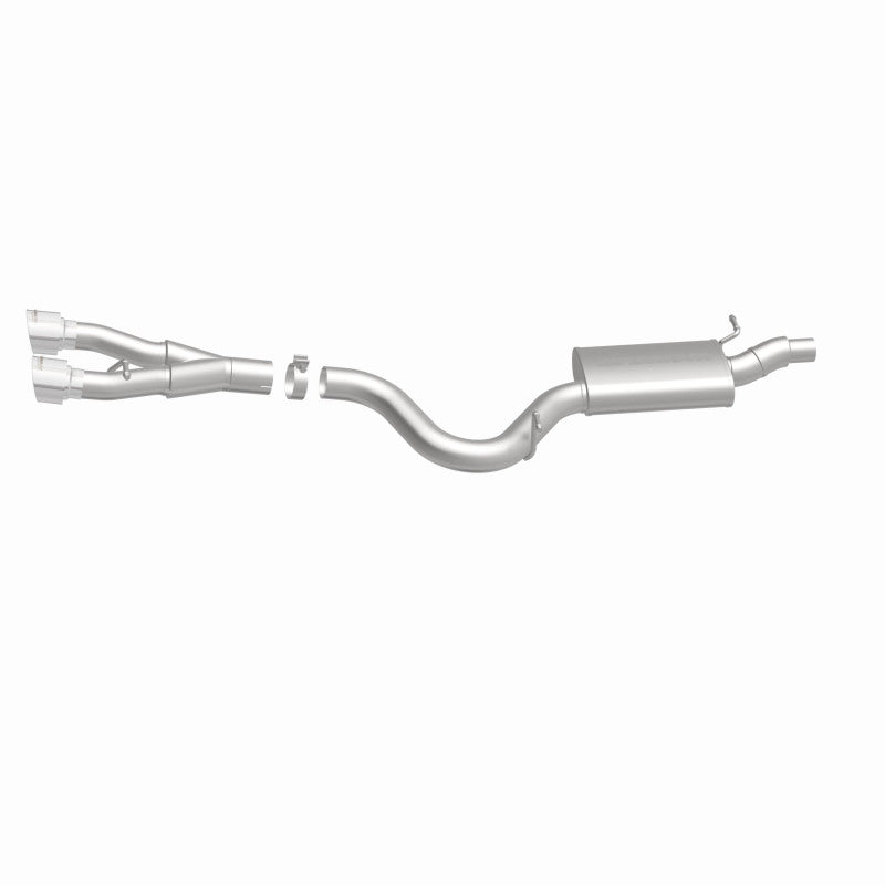 MagnaFlow 12-13 VW Golf L4 2.0L Turbocharged Dual Center Rear Exit Stainless Cat Back Perf Exhaust - DTX Performance