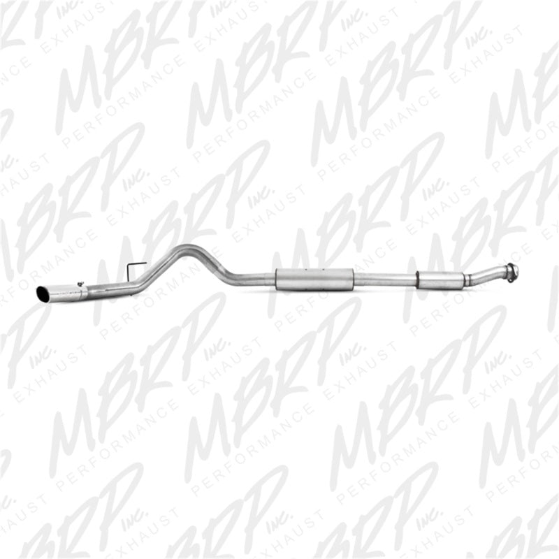 MBRP 11-13 Ford F150 SVT Raptor 6.2L EC-SB/CC-SB 3.5in Cat Back Single Exit Alum Exhaust System - DTX Performance