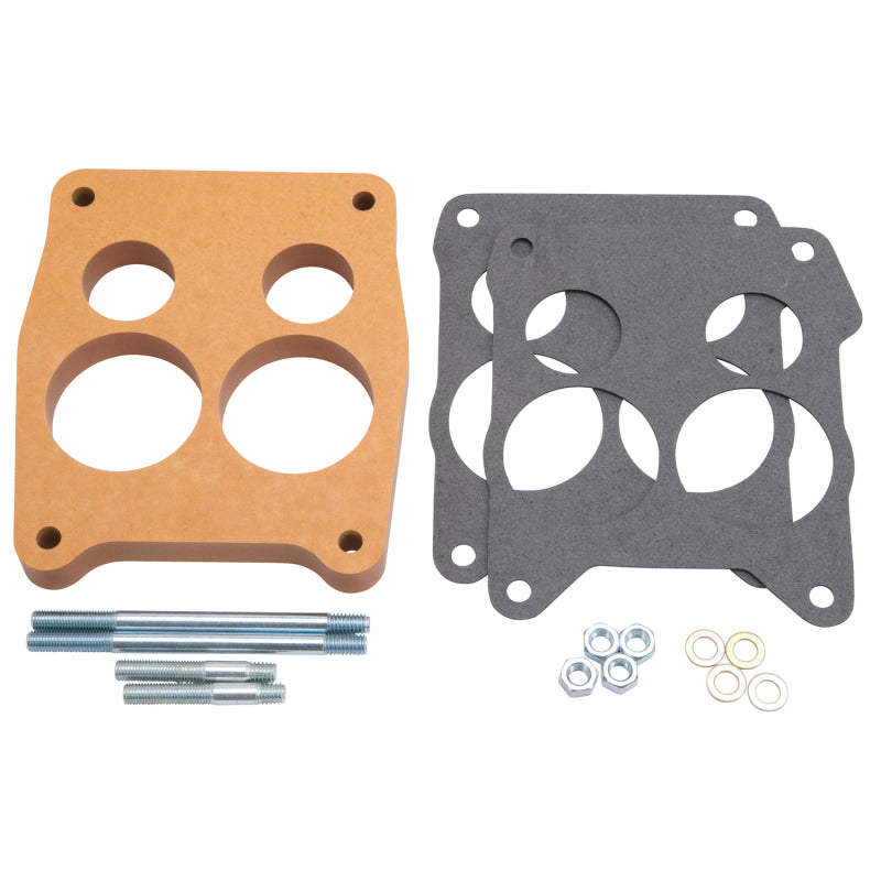 Edelbrock Q-Jet Spacer Wood 3/4 Inch - DTX Performance