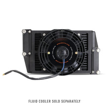 Load image into Gallery viewer, Mishimoto Universal 10in. Heavy-Duty Oil Cooler Fan Shroud - Micro Wrinkle Black - DTX Performance