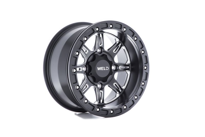 Weld UTV RF Series Cheyenne U511 15x8 Cheyenne Beadlock 4x136 4BS Satin BLK MIL - DTX Performance