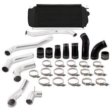 Load image into Gallery viewer, Mishimoto 2017+ Ford F150 3.5L EcoBoost Performance Intercooler Kit - Black Cooler Polished Pipes - DTX Performance