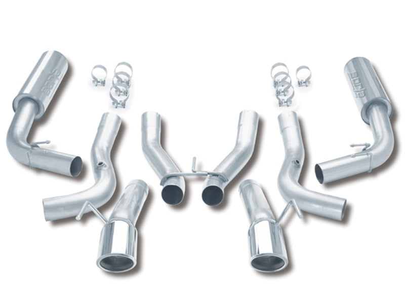 Borla 96-02 Viper GTS/R/T-10 Coupe/Convertible 2dr w/ 2.5in Inlets SS Catback Exhaust System - DTX Performance