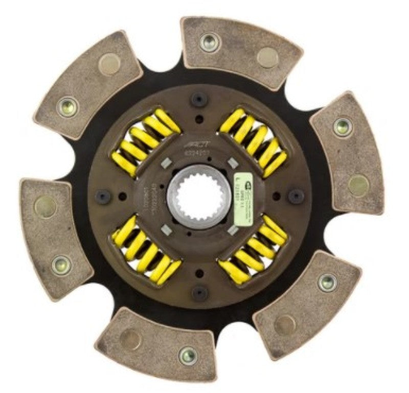 ACT 240mm Drive Plate 1.125in x 22 Spline 6 Pad Sprung Race Disc (Special Order) - DTX Performance